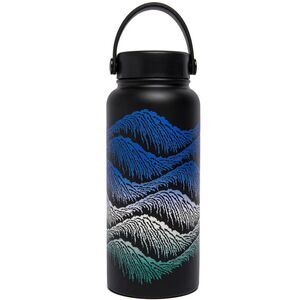 Parks Project Acadia Midnight Waves Insulated Water Bottle 32 Ounces NWT
